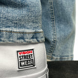 Sneakers montantes en toile - Blanches
