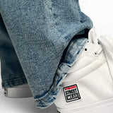 Sneakers montantes en toile - Blanches