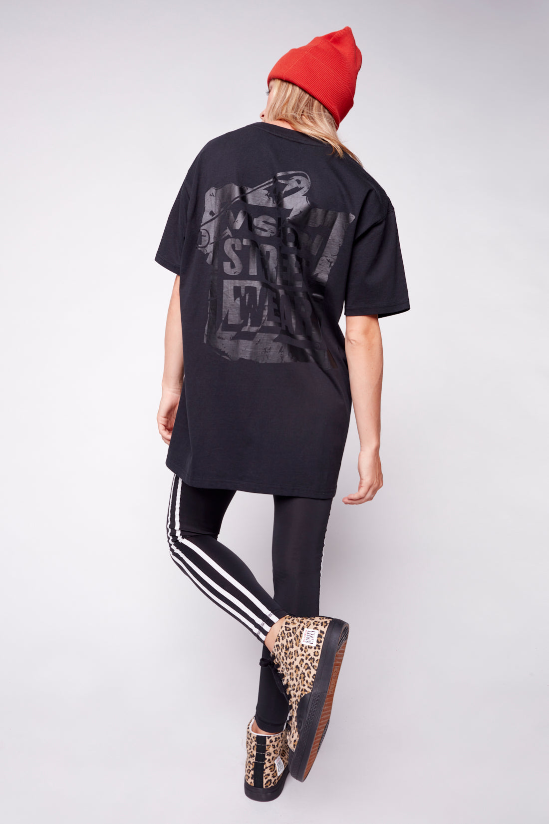 Vision Street Wear Safety Pin Logo T-Shirt Black