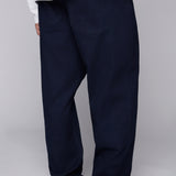 BOYCHIK - Pantalon 5-poches coupe ample - Denim Bleu Noir