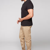 JAGGER - Jogger Classique 5 Poches French Terry - Beige