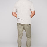 JAGGER - 5 Pocket Soft French Terry Classic Jogger - Light Olive