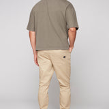 JAGGER - Jogger Classique 5 Poches French Terry - Tan