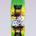 Double Vision Skateboard Deck - 9.5"X32.5" - Lime Stain