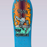 Limited Groholski Robot Deck-Special Pearl - Skateboard Hall of Fame - 9.5"X29.5" - Blue Pearl