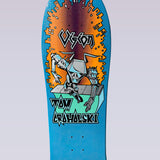 Limited Groholski Robot Deck-Special Pearl - Skateboard Hall of Fame - 9.5"X29.5" - Blue Pearl