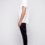 HENDRIX - Jogger Coutures Moto 5 poches - Noir