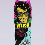 Psycho Stick - Modern Concave Skateboard Deck - 10"X29.75" - Blue/Yellow