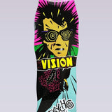Psycho Stick - Modern Concave Skateboard Deck - 10"X29.75" - Blue/Yellow