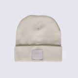 Tuque à revers avec écusson large à logo- Os
