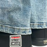 Sneakers montantes en toile - noires