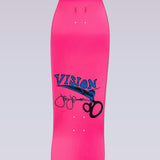 Joe Johnson Scissors Skateboard Deck - 9.5" x 32" - Pink Dip