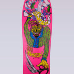 Joe Johnson Scissors Skateboard Deck - 9.5" x 32" - Pink Dip