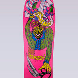 Joe Johnson Scissors Skateboard Deck - 9.5" x 32" - Pink Dip